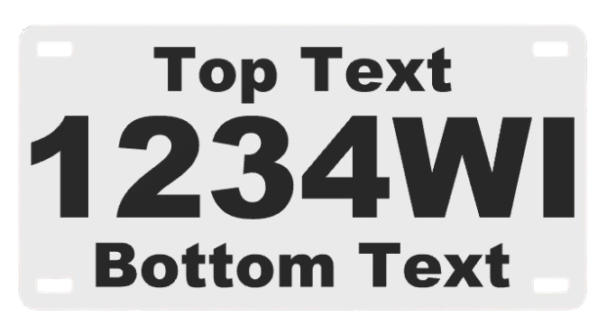 Custom ATV/UTV Plate - Custom Text