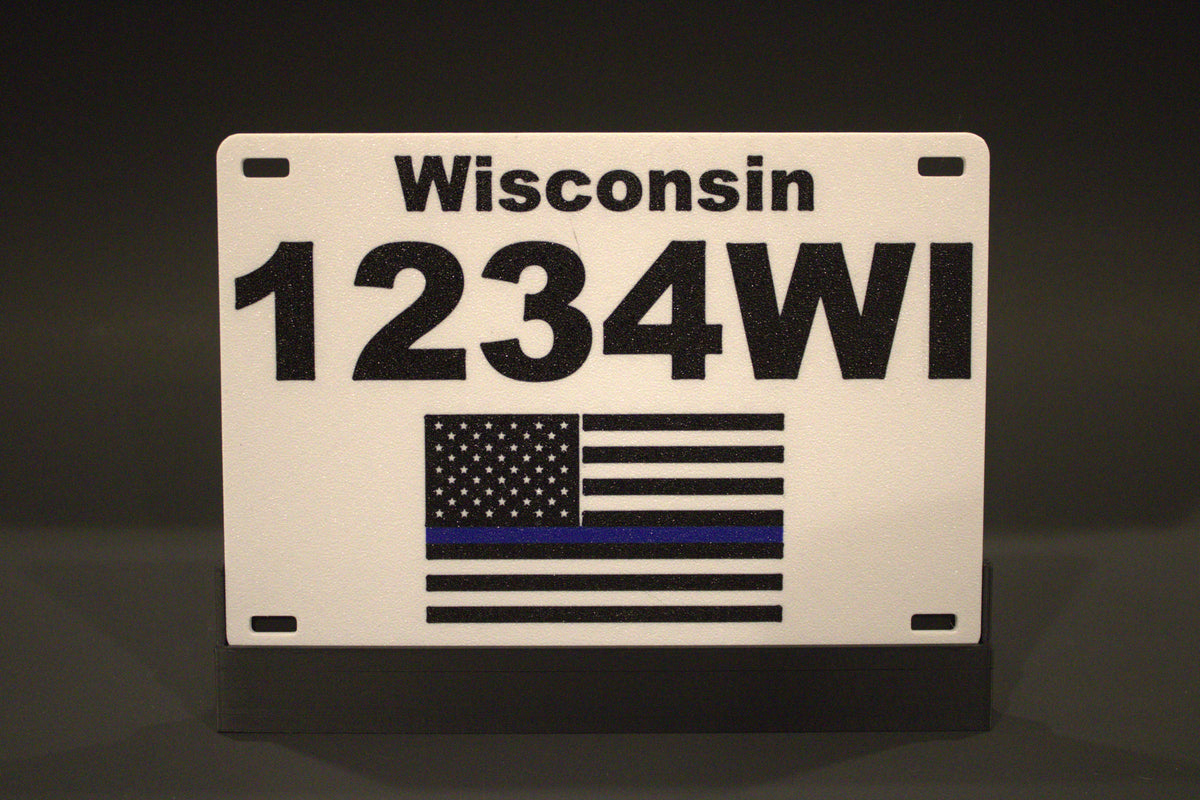 Wisconsin Custom Plate Racing Custom ATV Plates | Durable & Stylish for Wisconsin Riders – wisco3d
