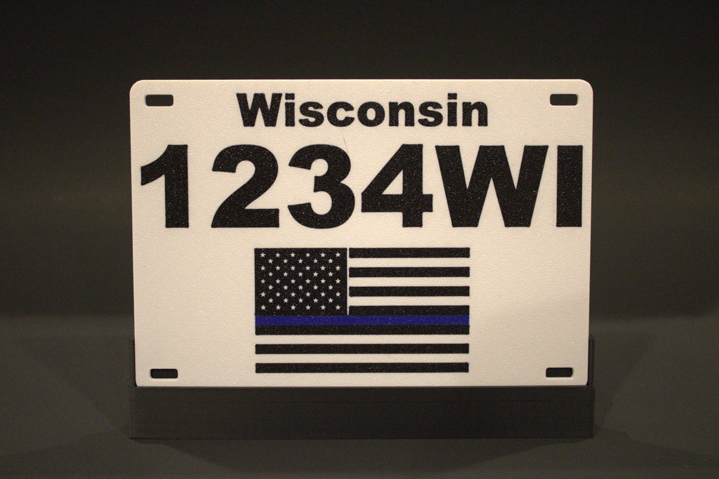 Large Custom Icon ATV/UTV Plate