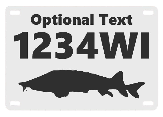 Large Custom Icon ATV/UTV Plate