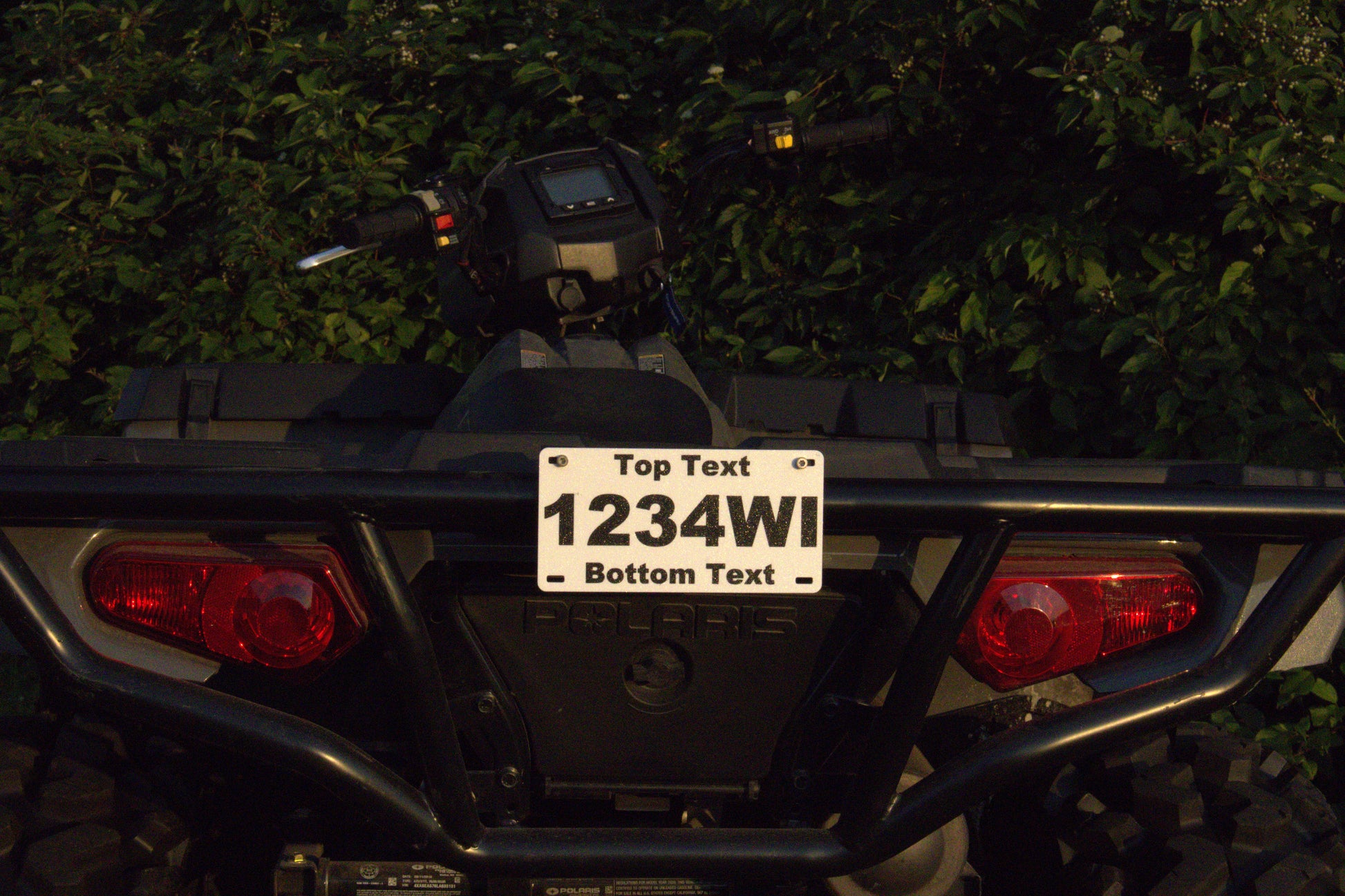 Custom ATV/UTV Plate - Custom Text