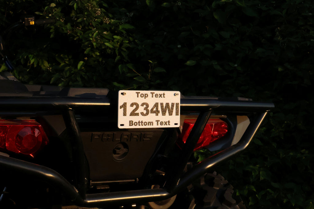Custom ATV/UTV Plate - Custom Text